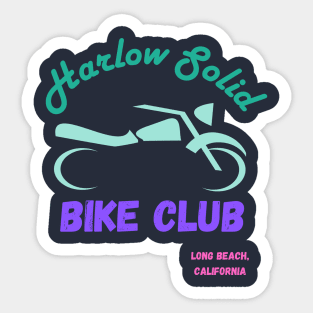 Harlow sold bike club Sticker